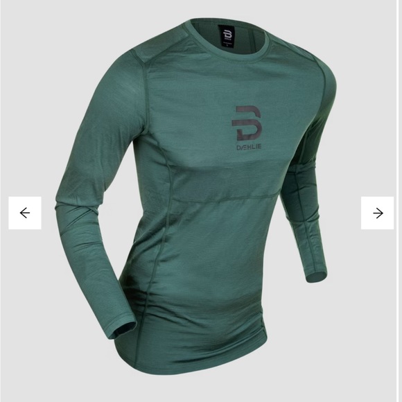 Women’s large Bjorn Daehlie Active Wool Long Sleeve top - Picture 5 of 11